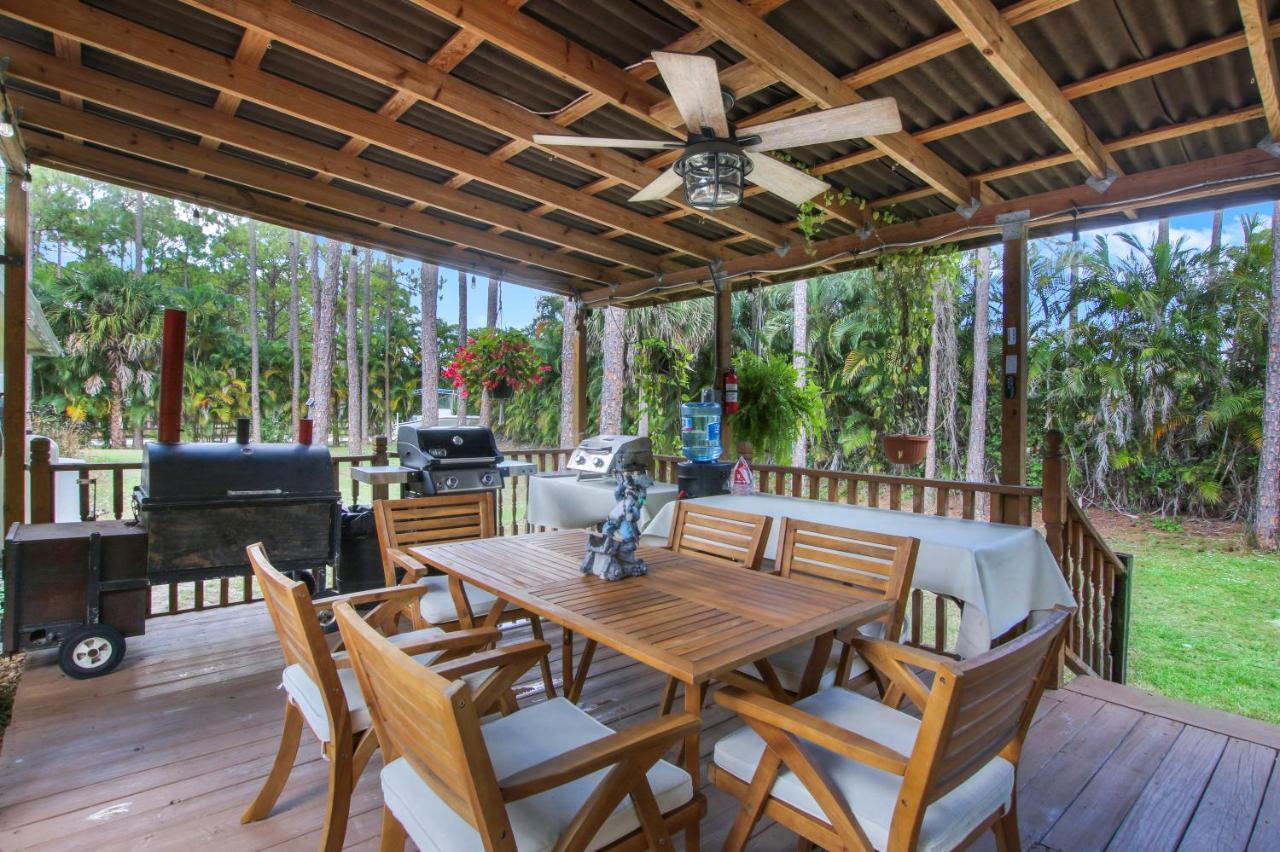 Loxahatchee Private Tropical Paradise Guesthouse! מראה חיצוני תמונה